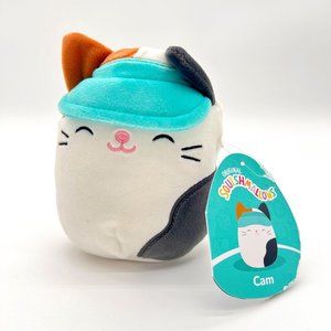 NWT 🥀 5" Visor Cam the Cat Squishmallow